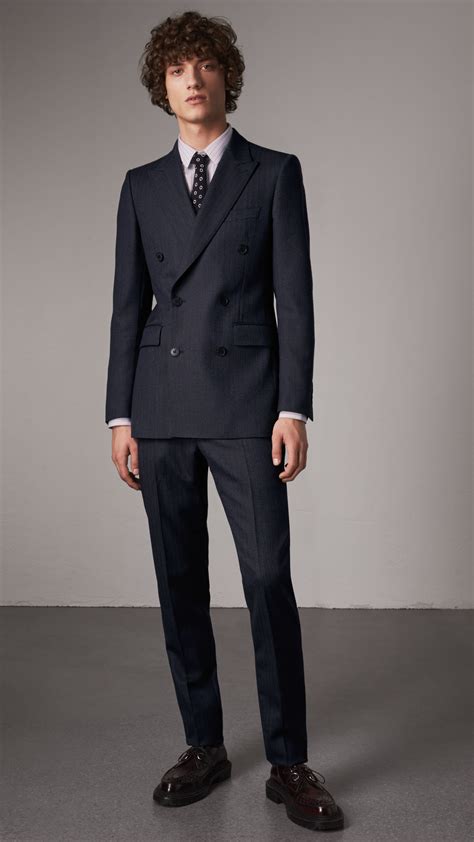 burberry double breasted suit|Burberry suit cost.